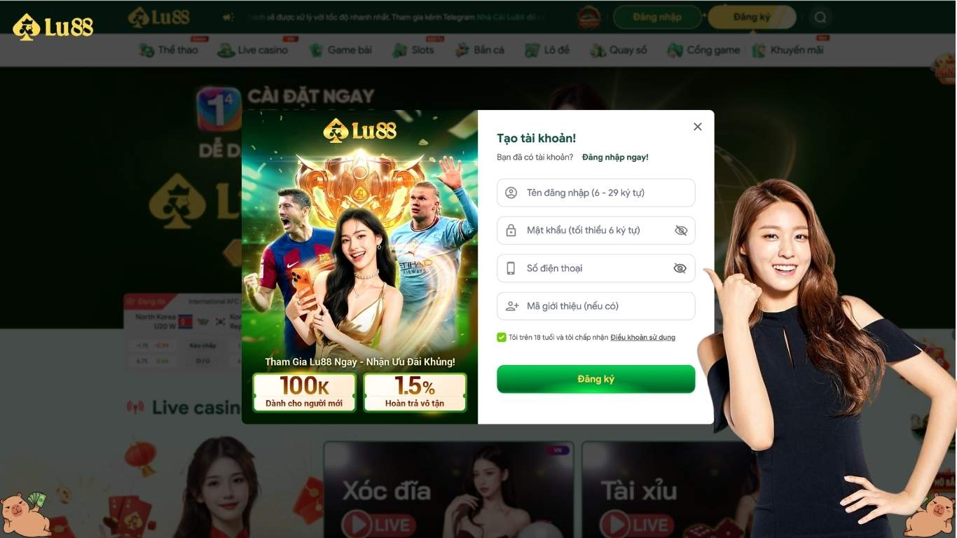 Hướng dẫn đăng ký, đăng nhập và đặt cược
