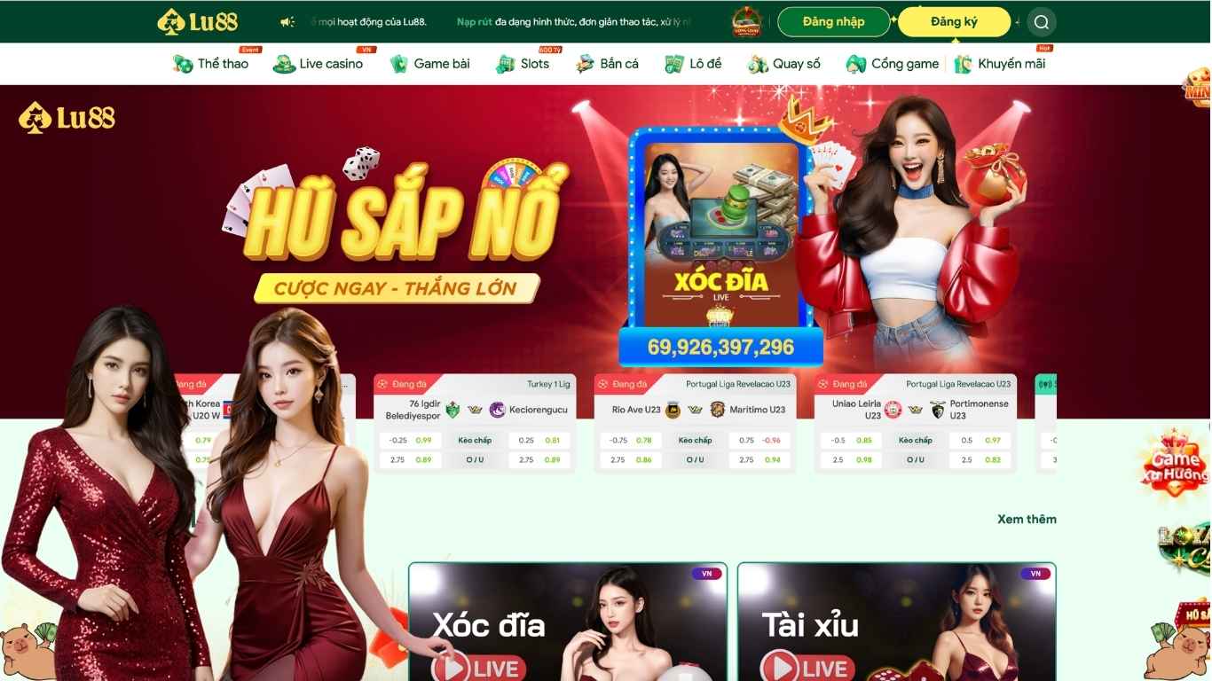 Lu88 | Nhà Cái Cá Cược Casino Online, Bóng Đá Uy Tín