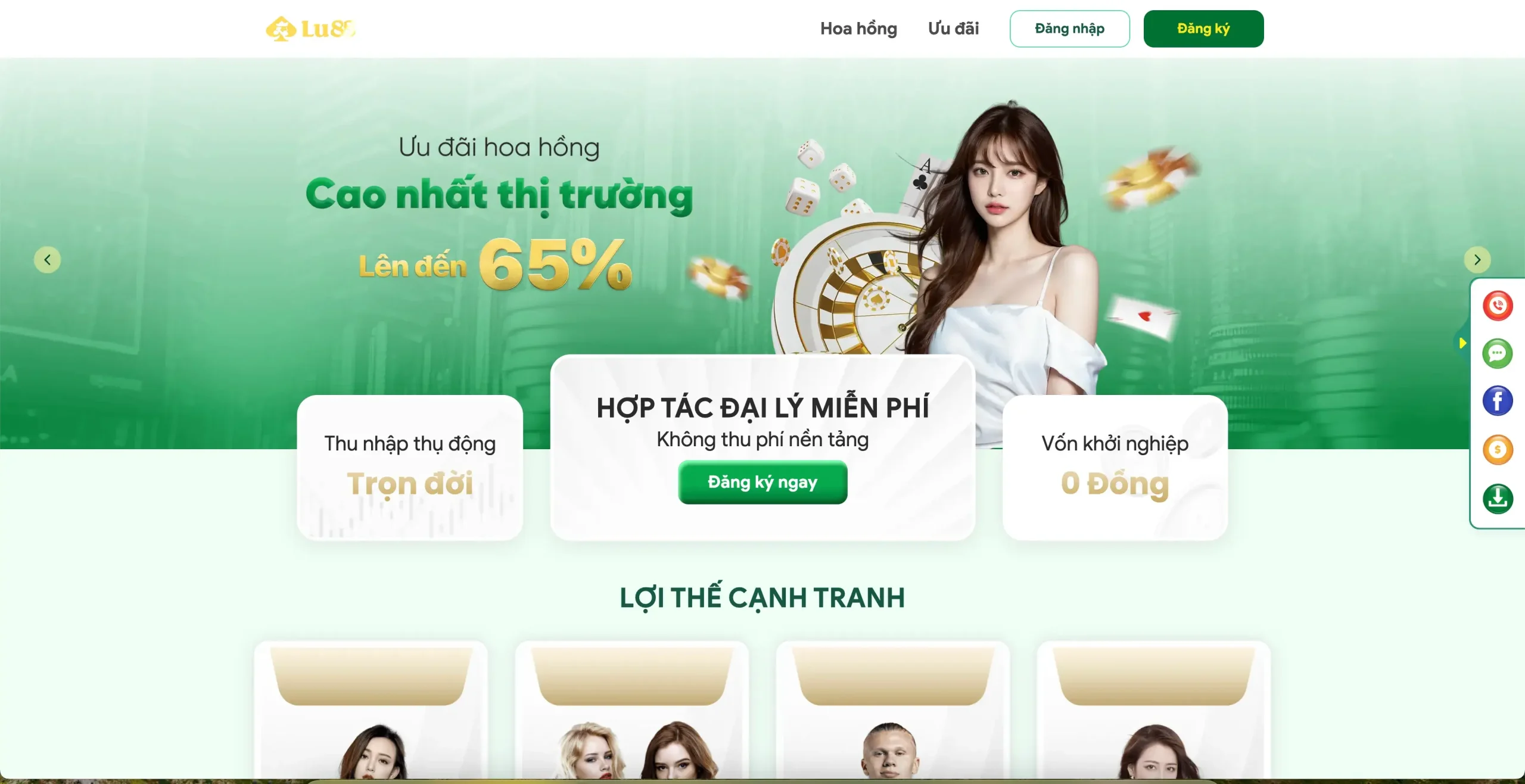 Chiến lược hợp tác đại lý Lu88 2026