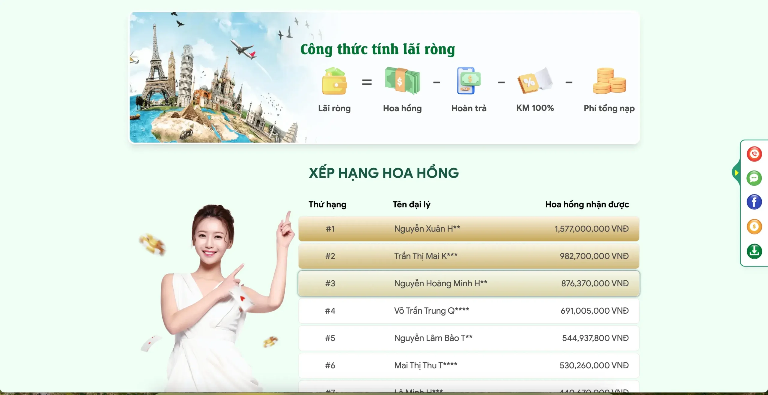 Quyền lợi hấp dẫn khi trở thành đại lý tại nhà cái Lu88
